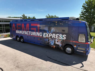 AEM Manufacturing Express bus