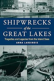 Shipwrecks of the great Lakes book cover