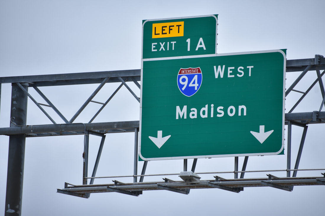 I-94 Road sign