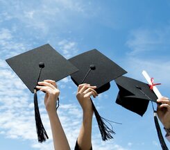 Graduation caps 